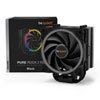 be quiet! Pure Rock 2 FX Black Single Tower CPU Cooler, 4 Heatpipes, 1x120mm Light Wings ARGB Fan, 150W TDP, Intel/AMD