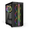 be quiet! Pure Base 500 FX, Black, w/ Tempered Glass Window, 4x ARGB Fans, USB 3.2 Gen2 Type-C, ATX/MicroATX/Mini-ITX