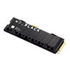 1TB WD Black SN850X W/Heatsink, M.2 (2280) PCIe 4.0 (x4) NVMe SSD, 7300MB/s Read, 6300MB/s Write, PS5 Compatible