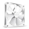 140mm NZXT F140P PWM Fan, White, 7 Blade, Static Pressure, 500-1500rpm, 99.68CFM, Fluid Dynamic Bearing, 4-Pin PWM