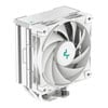 DEEPCOOL AK400 White CPU Cooler, 1x 120mm Fan, Single Tower, 4x Direct Touch Copper Heatpipes, Intel/AMD
