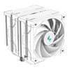 DeepCool AK620 White Cooler, 2x 120mm PWM Fans, Dual Tower, Copper Base, Aluminium Fins, 6x Heatpipes, Intel/AMD