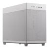 ASUS Prime AP201 Chassis, White, Quasi-Filter Mesh, 120mm Fan, USB 3.2 Gen 2 Type C, Supports 360mm Radiators, mATX/mITX