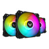 120mm Asus Triple Fan Pack TUF Gaming TF120, 7 Blade, PWM, Addressable RGB, with ARGB Controller