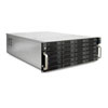 Inter-Tech 4U IPC 4U-4724 Storage Server Case w/o PSU, Supports 24x 3.5"/2.5" HDD, 3x 120mm/2x 80mm Fans, 2x USB2.0
