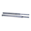 2U IPC Telescopic Slides for 19" Cases, 450mm, Max Load 30kgs, 500mm to 800mm Mounting Depth, Mounting Height 40mm