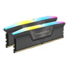 64GB (2x32GB) Corsair DDR5 Vengeance RGB Grey, PC5-41600 (5200), Non-ECC Unbuffered, CAS 40, 1.25V, AMD EXPO