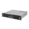 SilverStone RM23-502-MINI 2U Rackmount Chassis, 1x 2.5", 2x 3.5", 2x 5.25", 2x USB3.1 Gen 1, Supports 2x 80mm Fans