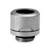 EK-Torque HDC-12 12mm G1/4" Hard Tube Compression Fitting, Satin Titanium, Supported 12mm OD Tube