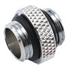 XSPC G1/4 5mm Male To Male Fitting, Brass, Chrome, Tool-Free Installation