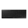 CHERRY JK-8550-2 Stream Wireless Keyboard, SX Scissor Switches, RF 2.4Ghz, Rubberized Feet, AES-128 Encryption, Nano-USB