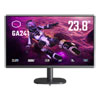 23.8" Cooler Master GA241 Gaming Monitor, VA, 1920x1080, 1ms, 100Hz, FreeSync, 4000:1, 250cd/m², HDMI/VGA