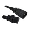 5m Scan Mains Extension Cable C13 to C14 Kettle Power Lead, Male to Female, Moulded, 10A, Black