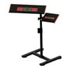 Next Level Racing Free Standing Keyboard & Mouse Stand, Includes Mouse And Keyboard Mats