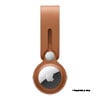 Apple AirTag Leather Loop, Saddle Brown, Water Resistant, AirTag Sold Seperately