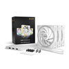 120mm be quiet! Light Wings White Triple Pack(3), High Speed, 9 Blade, Upto 2500RPM, Upto 52.3CFM, 31dB Max, 4-Pin PWM