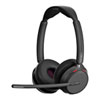 EPOS IMPACT 1060T Headset, Bluetooth, Double Sided, Microsoft Teams, EPOS BrainAdapt, Carrying Pouch