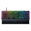 Razer Blackwidow V4 Mechanical Keyboard, Tactile Green Switches, RGB, Leatherette Wrist Rest, USB