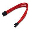 Xclio 8-pin to 8-pin Braided EPS Cable, Red