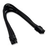 Xclio 8-pin to 6+2-pin Braided PCIe Cable, Black