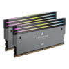 64GB (2x32GB) Corsair DDR5 DOMINATOR Titanium RGB Grey, PC5-48000 (6000), Non-ECC Unbuffered, CAS 30, AMD EXPO, 1.4V