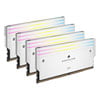 64GB (4x16GB) Corsair DDR5 DOMINATOR Titanium RGB White, PC5-51200 (6400), Non-ECC Unbuffered, CAS 32, XMP 3.0, 1.4V