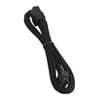 45cm CableMod ModFlex 8-pin PCIe Extension Cable, Black, ModFlex Sleeving, High-Grade Copper Wiring