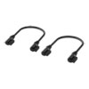 CORSAIR iCUE LINK Slim Cables, 2x 135mm Slim/Slim 90°, Up To 7 Amps Current, Flexible Positioning Options
