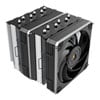 Montech METAL DT24 BASE CPU Air Cooler, 2x120mm PWM Fan, 1950rpm, 69 CFM, Aluminium Fins, Copper Heatpipes, Intel/AMD