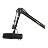 Gator - Shure Official Podcast Boom Mic Stand, 32.25" Arm Extension, 5/8"-27 Top Thread