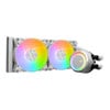 MSI MAG CORELIQUID E240 WHITE AIO Cooler, 240mm, 2x 120mm ARGB Fans, Copper Heatsink, Aluminium Radiator, Intel/AMD