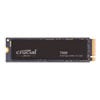 2TB Crucial T500, M.2 (2280) PCIe 4.0 (x4) NVMe SSD, TLC NAND, Read 7400MB/s, Write 7000MB/s, 1180k/1440k IOPS