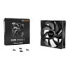120mm be quiet! Pure Wings 3, 7 Blade, Upto 1600RPM, Upto 49.9CFM Airflow, 25.5dB Max, PWM