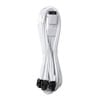 CableMod C-Series Pro ModMesh 12VHPWR StealthSense PCI-e Cable, White, 600mm, 16-pin to 3x 8-pin PCIe, for CORSAIR PSUs