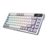 ASUS ROG Azoth White Wireless Mechanical Gaming Keyboard, Linear Snow Switches, RGB, USB 2.0/BT5.1/2.4GHz