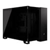 CORSAIR 2500X PC Gaming Case, Black, Dual Chamber w/ Tempered Glass Panels, mATX/mITX