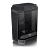 Thermaltake The Tower 300, Black, Micro Tower Chassis w/ Tempered Glass Window, 2x 140mm Fans, mATX/mITX