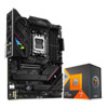 ASUS ROG Strix B650E-F GAMING WIFI ATX Motherboard + AMD Ryzen 7 7800X3D 8-Core/16-Thread Processor
