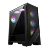 MSI MAG FORGE 120A Airflow Black Mid Tower Chassis, 6x 120mm Auto RGB Fans, mITX/mATX/ATX