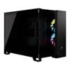 CORSAIR 2500X RGB PC Gaming Case, Black, Dual Chamber w/ Tempered Glass Panels, mATX/mITX