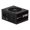 1000W Corsair SF1000, PCIe 5.1, Fully Modular, 80 PLUS Platinum, Single Rail, 62.5A, 92mm Fluid Bearing Fan, SFX PSU