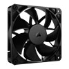 120mm Corsair RS120 PWM Fan, 2100RPM, 72.8 CFM Daisy-Chain 4-Pin PWM, AirGuide Cooling, MD Bearing, Black
