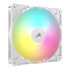 140mm CORSAIR RS140 ARGB, 1700RPM, 95.5 CFM, Daisy-Chain 4-Pin PWM, AirGuide Cooling, MD Bearing, White