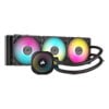 CORSAIR iCUE LINK TITAN 360 RX RGB AIO Cooler, 3x120mm ARGB PWM Fan, Copper Heatsink, Aluminium Radiator, Intel/AMD