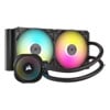 CORSAIR iCUE LINK TITAN 280 RX RGB AIO Cooler, 2x140mm ARGB PWM Fan, Copper Heatsink, Aluminium Radiator, Intel/AMD