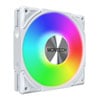 120mm Montech METAL PRO 12 ARGB PWM Fan, White, 9 Blade, 600-2200rpm, 76.2 CFM,Hydraulic Bearing,4-Pin PWM