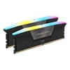 32GB (2x16GB) CORSAIR DDR5 Vengeance RGB Black, PC5-48000 (6000), Non-ECC Unbuffered, CAS 40, XMP 3.0, 1.3V