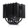 Noctua NH-D12L chromax.black Low-height CPU Cooler, Intel/AMD, 1x 120mm Fans, 2000RPM, 60CFM Airflow, 22.6dB, 4-pin PWM
