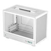 DeepCool CH160 WH Gaming Case, White, Mini-ITX Chassis w/ Tempered Glass Window, USB 3.2 Gen2, ATX/SFX/SFX-L PSU Support