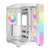 be quiet! Light Base 600 LX, White, w/ Tempered Glass Window, 4x ARGB Fans, ARGB Strip, USB Type-C ,ATX/mATX/mITx